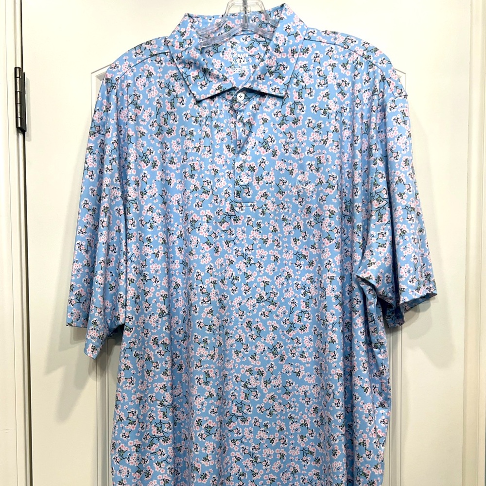 Rhoback Men’s Cherry Blossom Polo - “The Cherry Blossom”